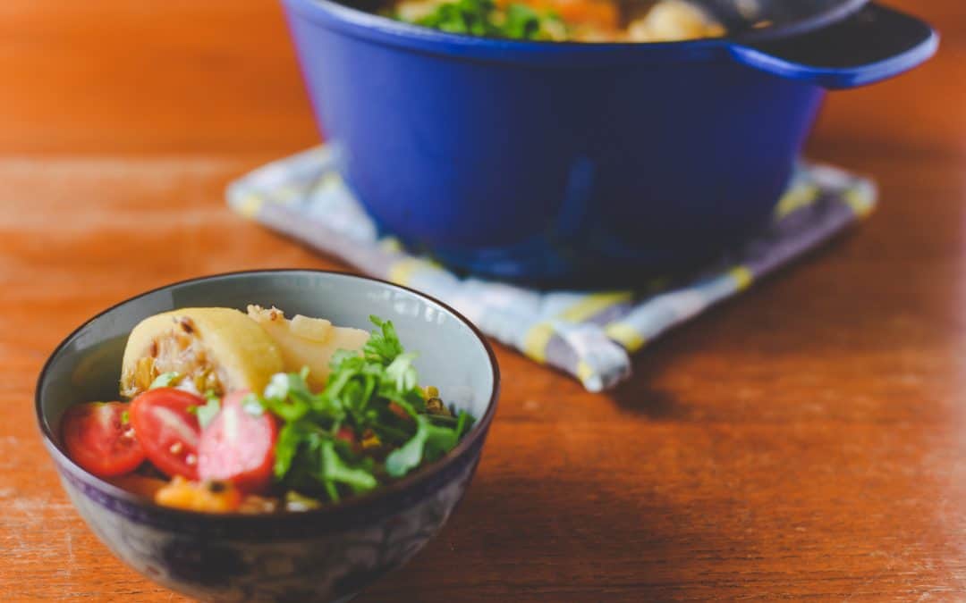 Mung Bean and Vegetable Dish