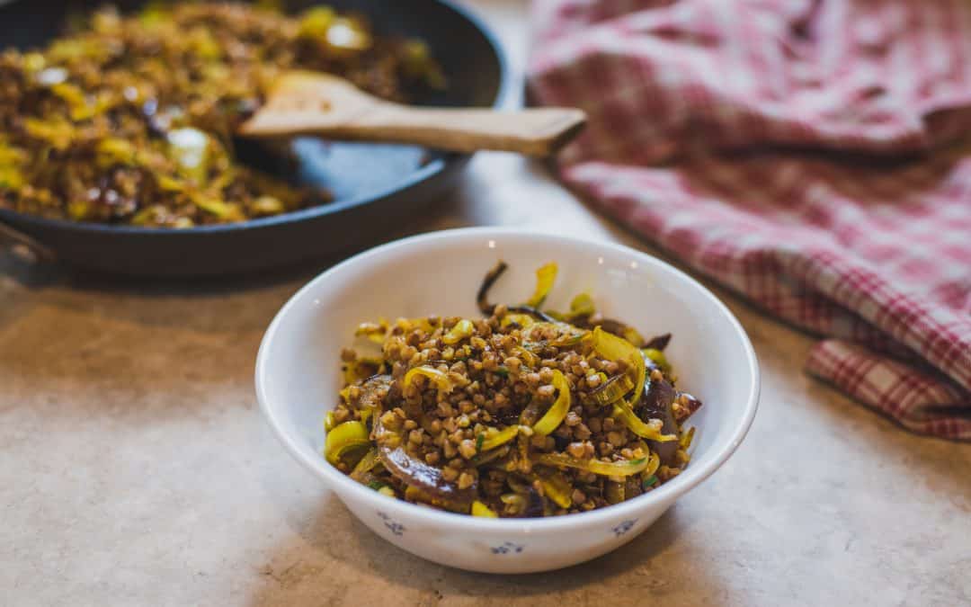 Buckwheat with Onions & Fenugreek