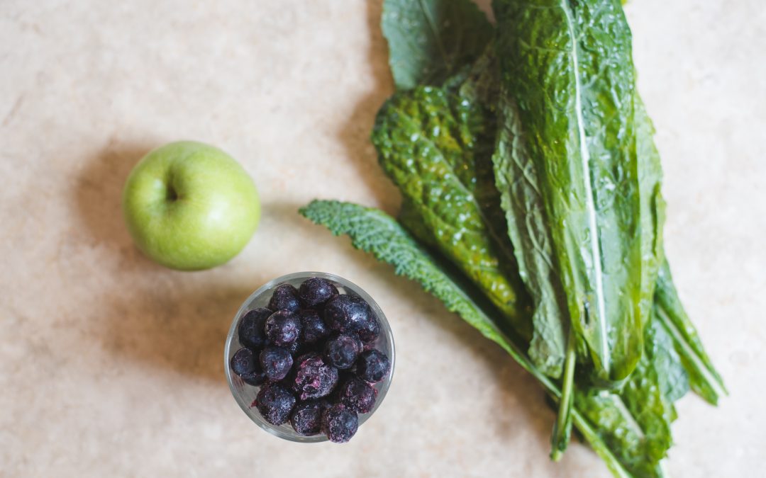 Kale, Blueberry & Peppermint Shake