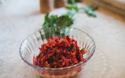 Beetroot, Carrot & Walnut Salad