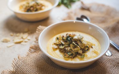 Polenta with Butter & Parmesan Cheese