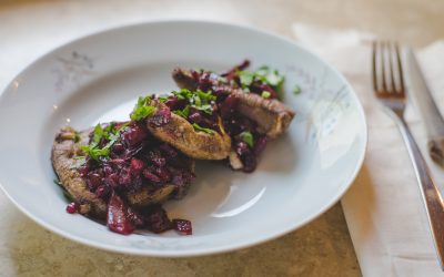 Beef Liver in Red Wine