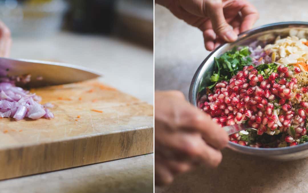 Quinoa & Pomegranate Salad